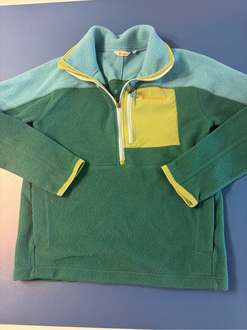 Womens Cotopaxi Fleece half zip size Small S Ladies pullover